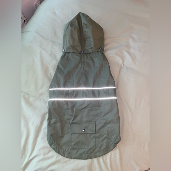 Telluride Clothing Company Dog Army Green Telluride Dog Rain Jacket